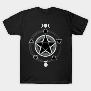 Dark Elemental Pentagram T-Shirt